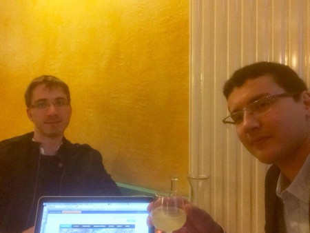 Rencontre entre notre Fondateur (Jean-Marie HUGEROT) et notre Président (Antoine POMÉON)